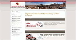 Desktop Screenshot of oargt.dip-caceres.org