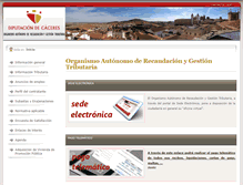 Tablet Screenshot of oargt.dip-caceres.org